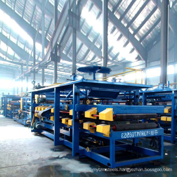 Xinnuo eps sandwich panels machinery sandwich panel production line